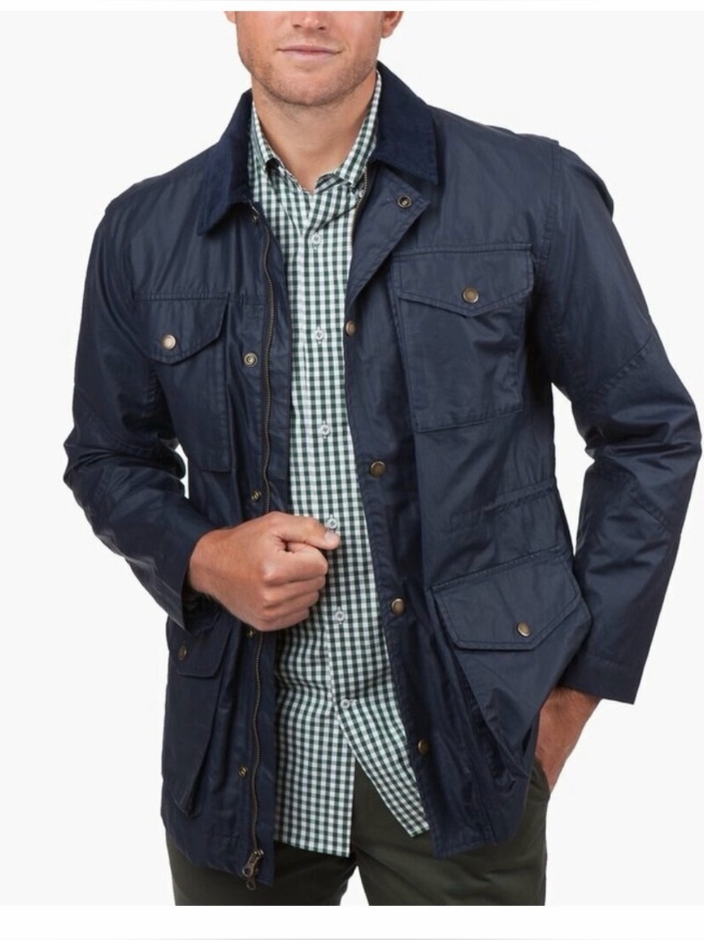 Southern Tide Maritime Waxed cotton jacket